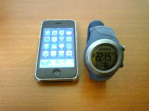 僕の最強のおもちゃコンビである
GarminとiPhone。この二つがあれば最強です(笑)