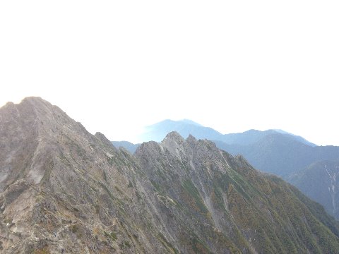 この尾根は痺れました。