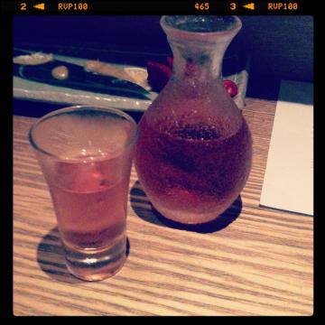 赤い日本酒、伊根満開!美酒です。