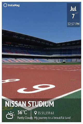灼熱の日産スタジアム