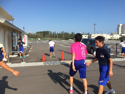 地元中学駅伝部