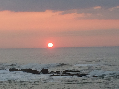 4時50分 日の出が遅くなってきてる。