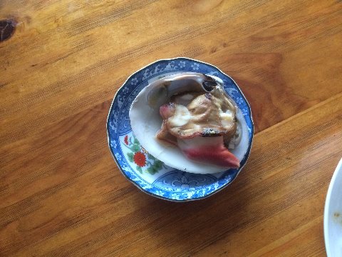 焼いて頂きました。