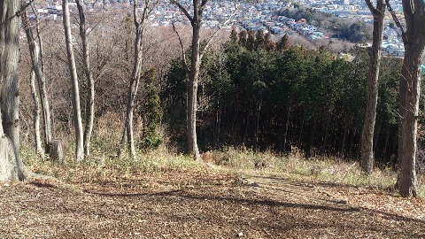 ここを一気に下りる。