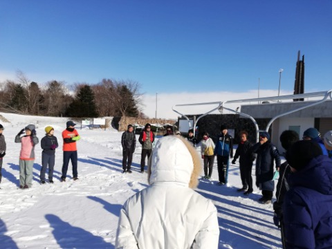 野幌森林公園を走る会12月定例走会