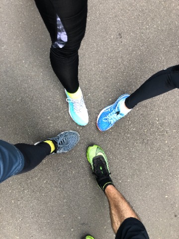 ラン友４人組