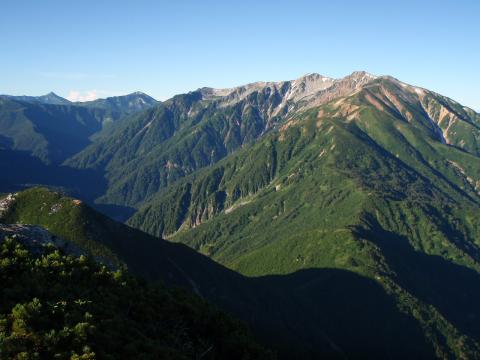 薬師岳が近づいてきた。