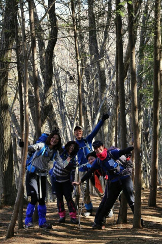 陣馬山ー高尾山トレッキング