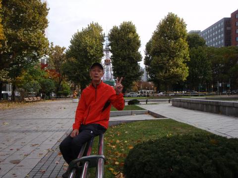 勢い余って大通り公園までランニング。