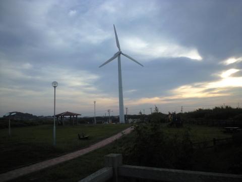 毘沙門付近の風車