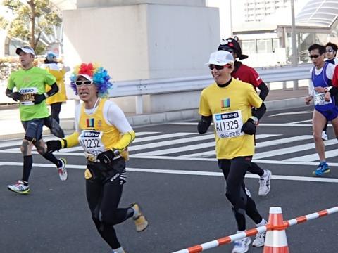 有明の上りでななみ父さんにラップされたところをカミさんの友人が激写していましたっ！