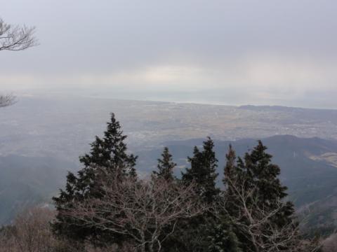 天気は・・・・だけど、
ここからの眺望は何度見ても惚れ惚れする。