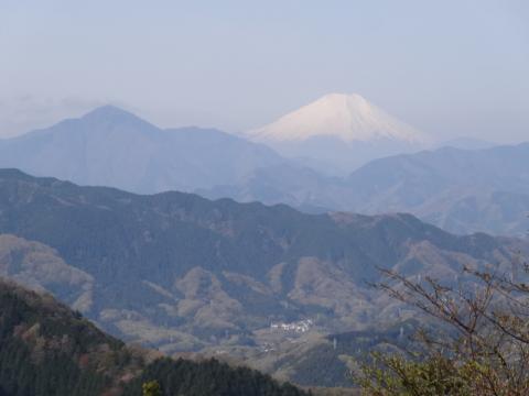 高尾山頂から
あの山なに～！？

・・・・・・大室山です