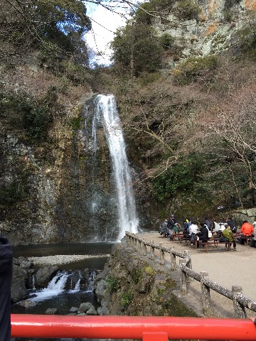 箕面の滝へ支社旅行♪