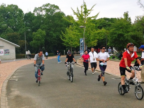 涼しくなったせいかランナーが増えた気がｗ