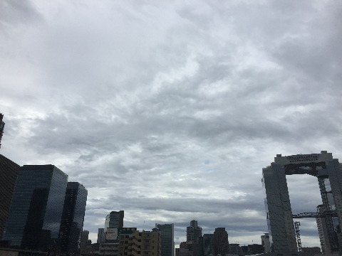 台風、九州に上陸。