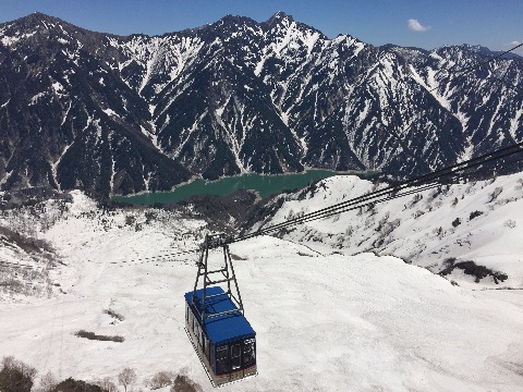 立山へ