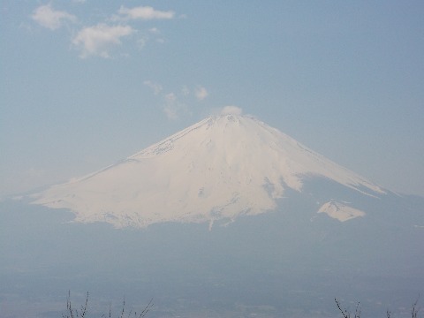 矢倉岳から富士～