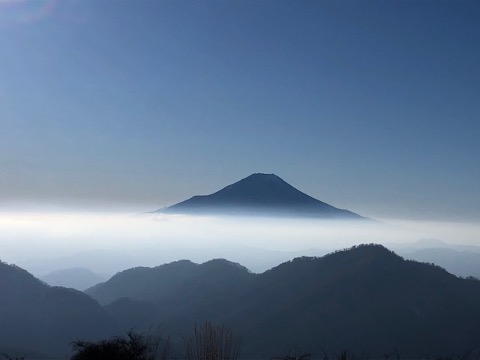 蛭ヶ岳からの富士