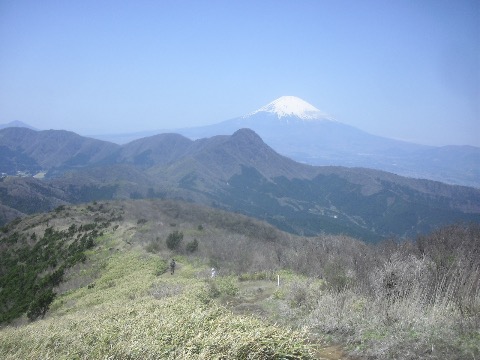 明神ヶ岳からの極上トレイル