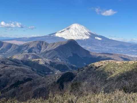 明神ヶ岳からの富士