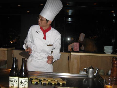 takanoシェフの晴れ姿。
料理のできる男は格好いい！