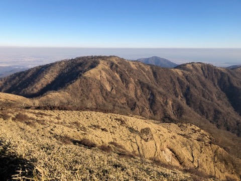 不動の峰から丹沢山