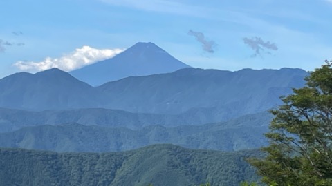 三条ダルミからの富士