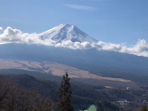 忍草山（しぼくさ）からの富士山