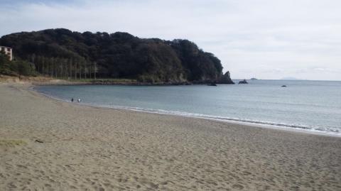 南伊豆の弓ヶ浜海岸。。。。
　　サザンＢＧＭで聞くと　胸がキュン～となりますぅ～