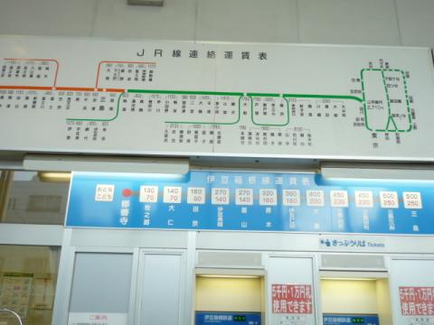 折り返し地点の回収センター　
これは熱海・三島・秋葉原ひいては大阪までも好きな場所まで帰還できるようだ・・・・便利である。