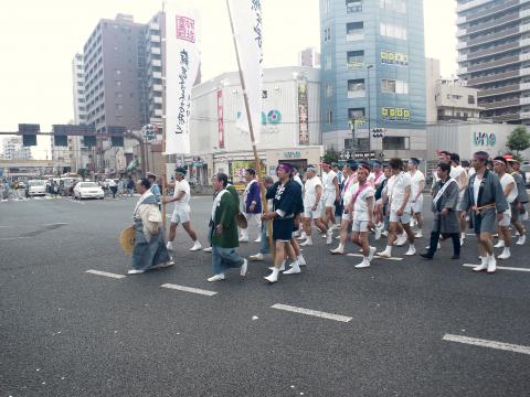 日比谷線三ノ輪駅前でお祭りやってましたぁ～