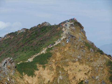 長男と谷川岳登山（天神平～トマノ耳～オキノ耳）