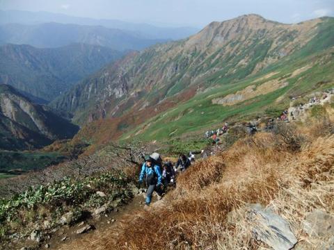 長男と谷川岳登山（天神平～トマノ耳～オキノ耳）