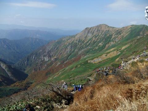 長男と谷川岳登山（天神平～トマノ耳～オキノ耳）