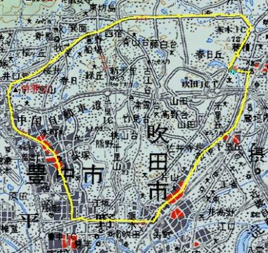走行軌跡をカシミール3D上で表示