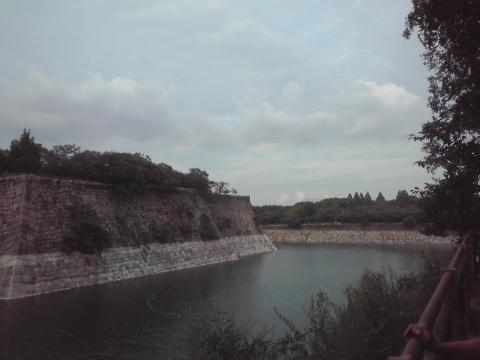 お堀。 今回お城の写真はなし。