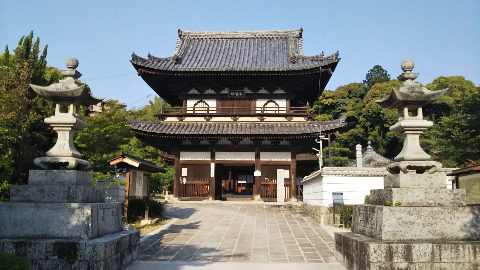 不動院　安土桃山時代まで安芸安国寺として、毛利の外交僧として活躍した安国寺恵瓊所縁の寺。