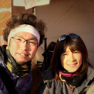 帰りがけに谷川真理さんとパチリ。来年も参加したい!