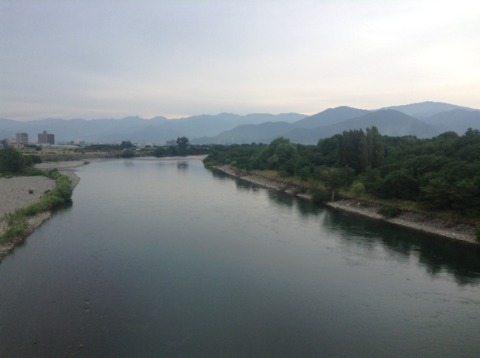 180618_長野市内犀川　朝　13km