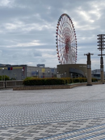 この観覧車も夏で見納め