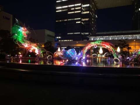 東京テレポート駅付近