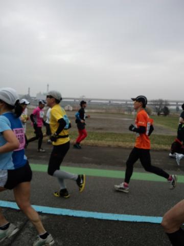 27km地点のmantomanさん。
京都でサブスリー、期待してますよ!