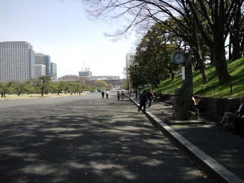 時計台広場に到着!
1周5kmです。お疲れ様でした!