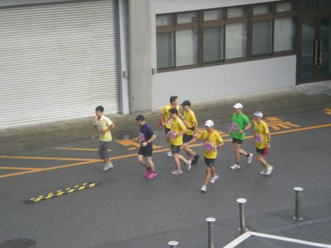 travelチームのウイニングラン!