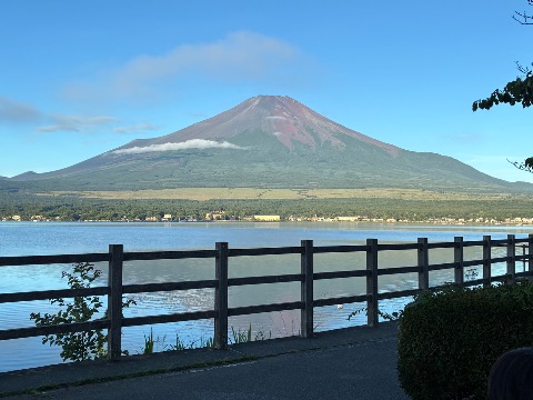 夏の富士山もまた良し。