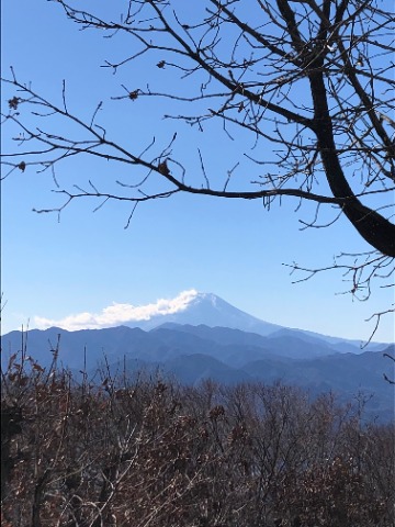 山頂からの富士山