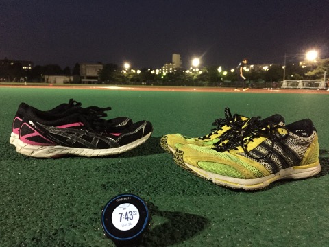 キタリクで1000m✖️2