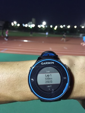 キタリクで1000m✖️2