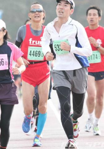 場所は不明だが、53**の人もキツそうなので終盤だと思われる。